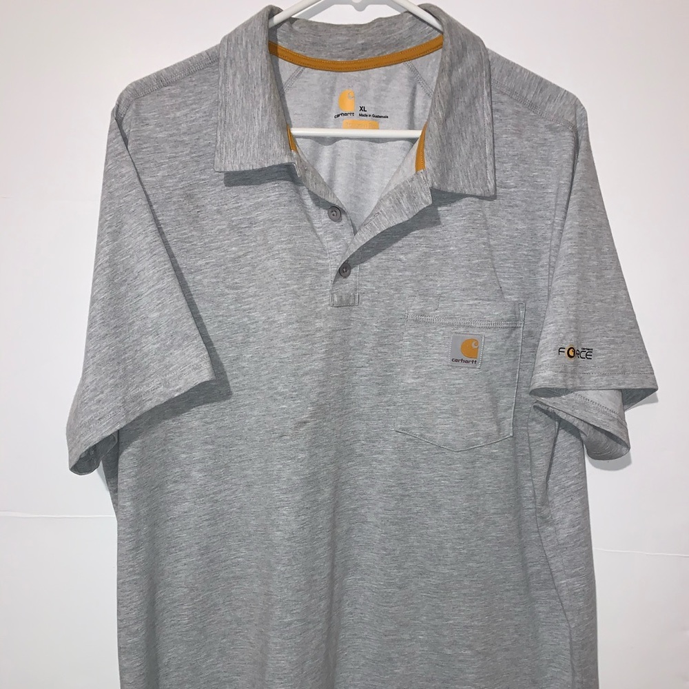 Carhartt Relaxed Fit Force XL Button Up Polo